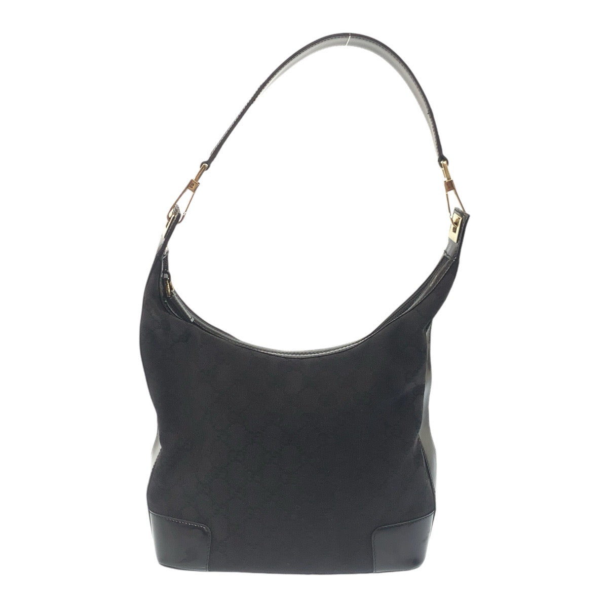Gucci GG GoldMetal Canvas Black Shoulder Bag