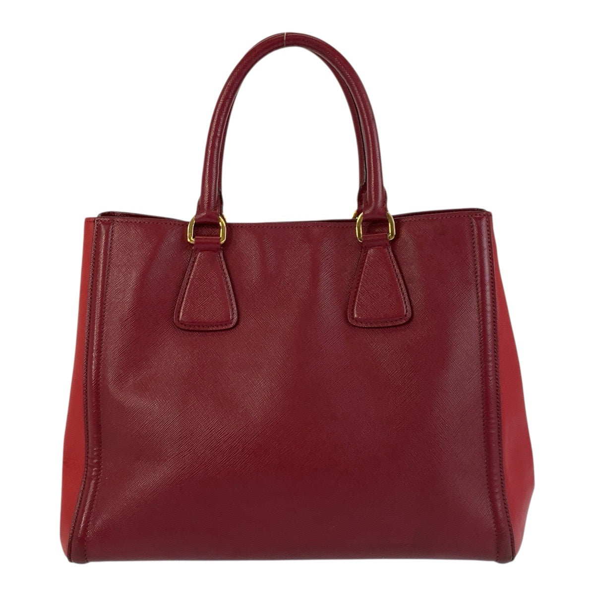 Prada 2Way Bag Leather Saffiano Travel Bag Leather 2Way Bag