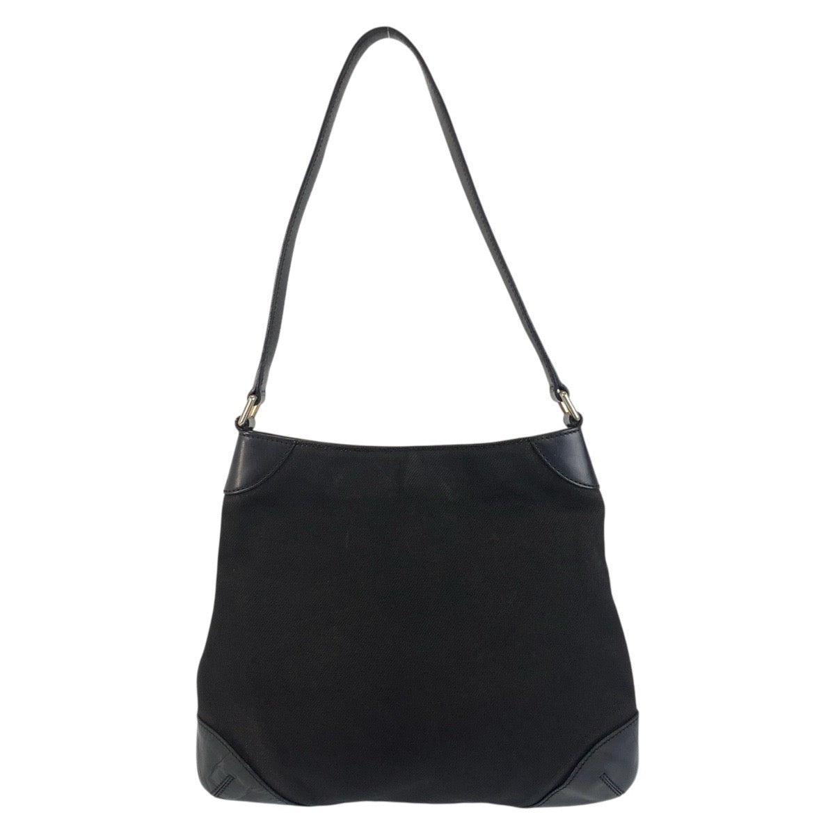 Gucci Leather Canvas Black Shoulder Bag