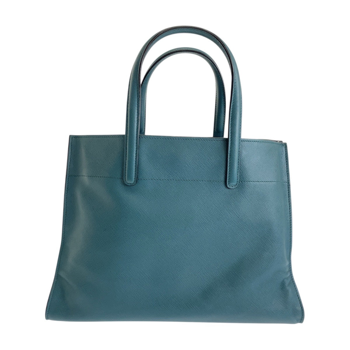 Tote Bag Way Tote Bag Safiano Triangle Leather Green