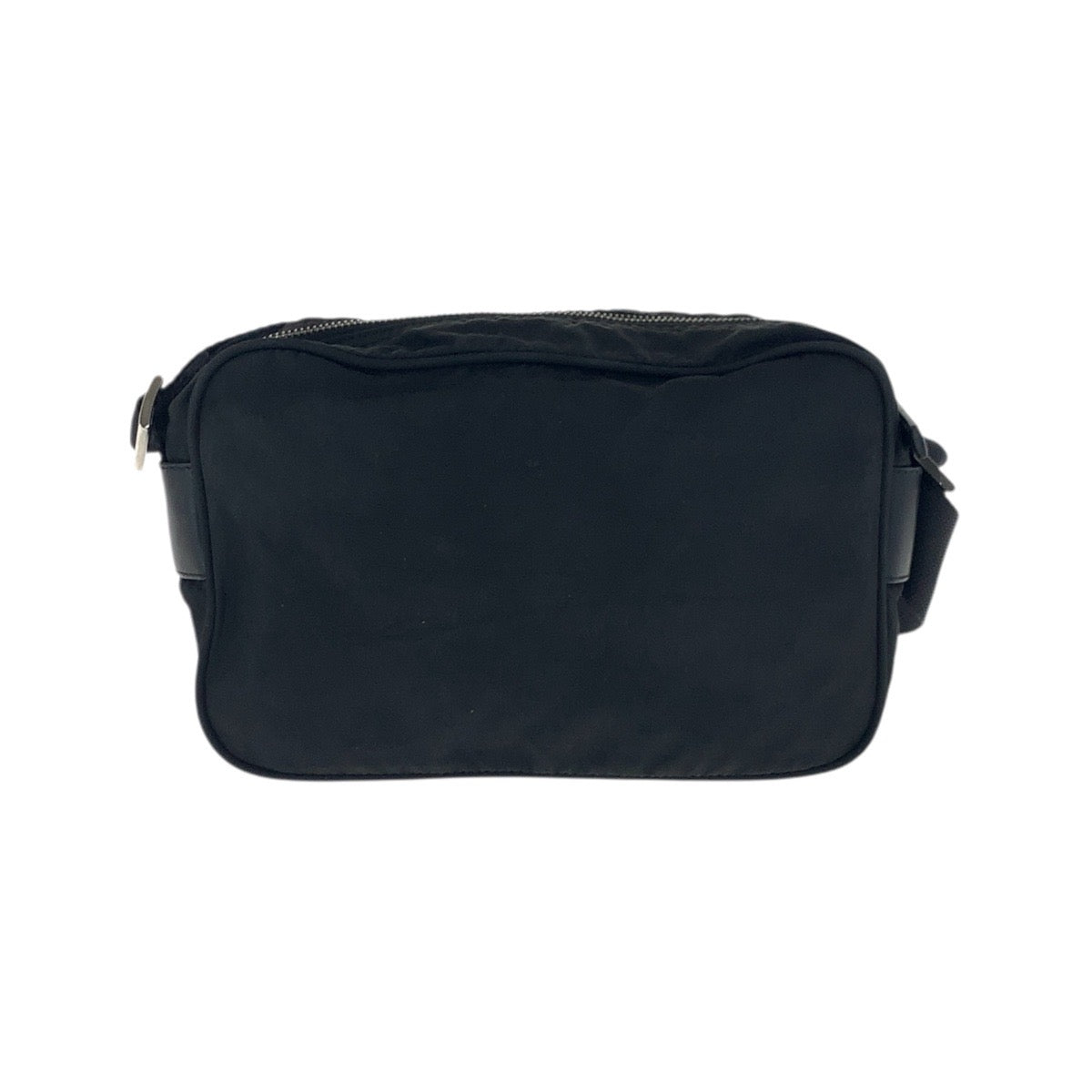 Prada Tessuto Shoulder Bag Leather Nylon Shoulder Bag 8