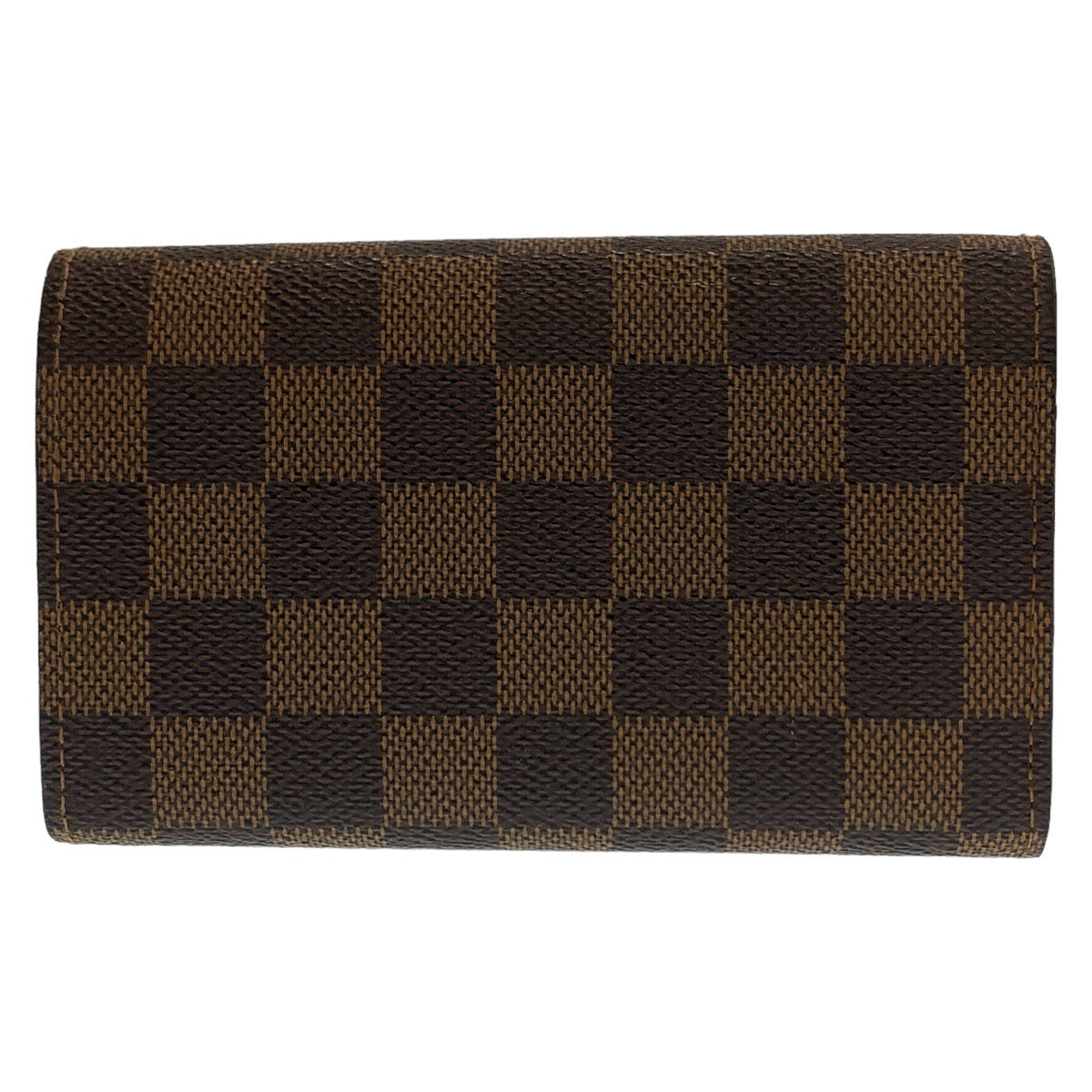 Louis Vuitton Bifold N61730 PVC r Portefeuille Brown Gold Wallet Case