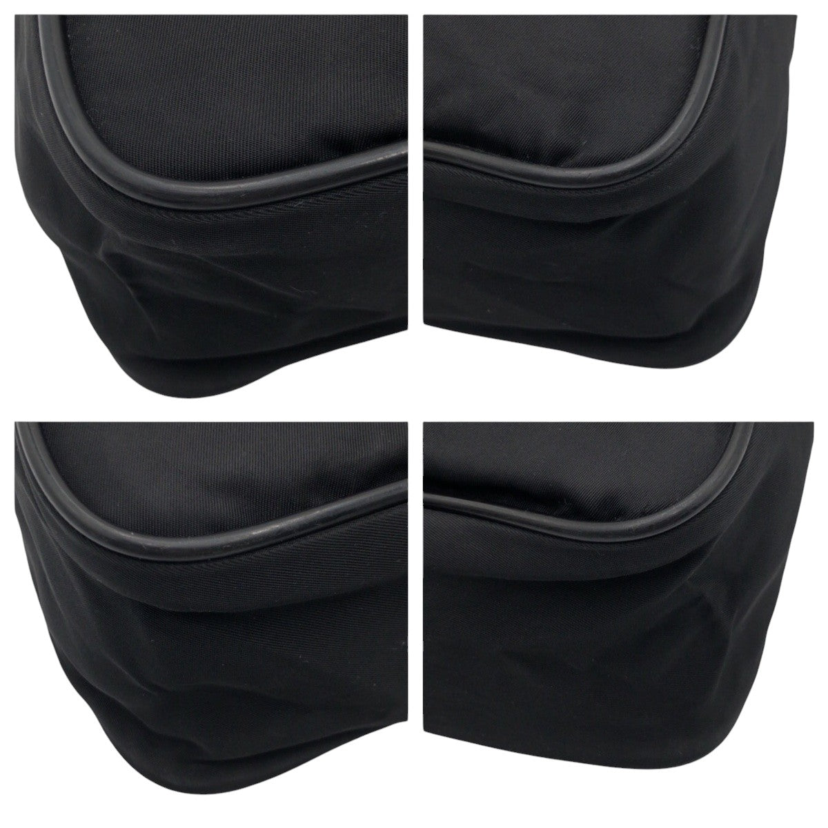 Prada Tessuto Triangle Shoulder Bag Nylon Logo