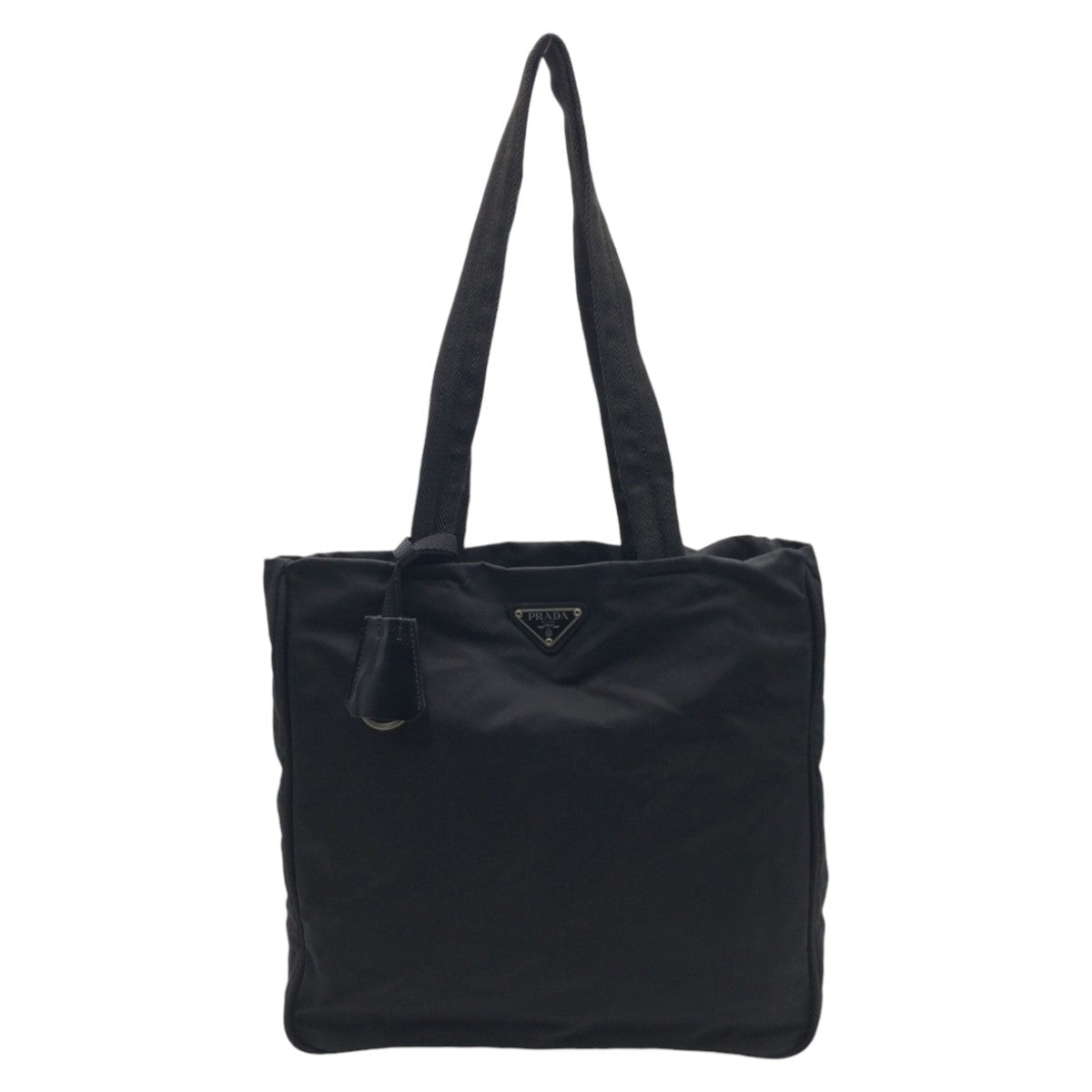 Tote Bag Tote Bag Shoulder Bag Handbag Nylon Black Logo Women