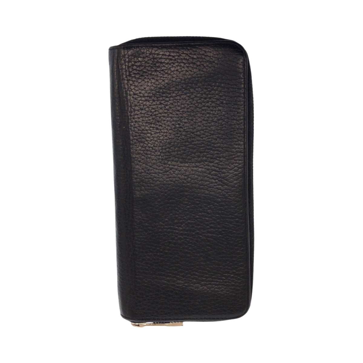 Louis Vuitton Long Purse M58412 SilverMetal Long Leather Black Wallet Case