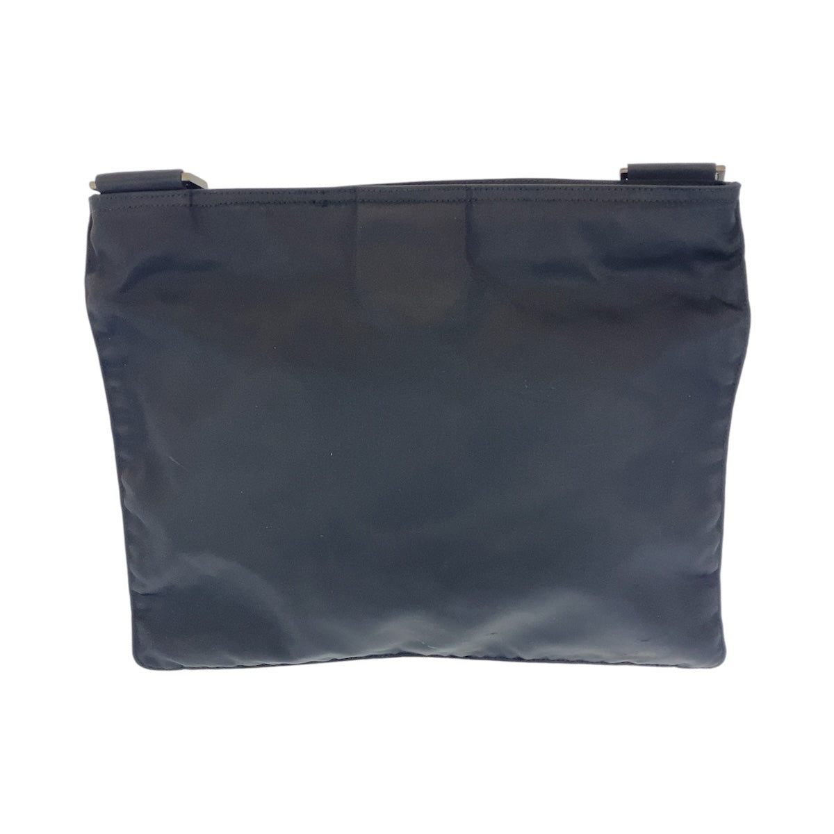 Shoulder Bag Silvermetal Shoulder Bag Pochette Test Nylon Black Logo Women