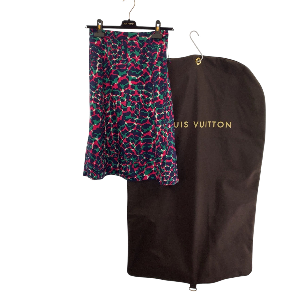 Louis Vuitton silk Knee-length 36 Multicolor Apparel