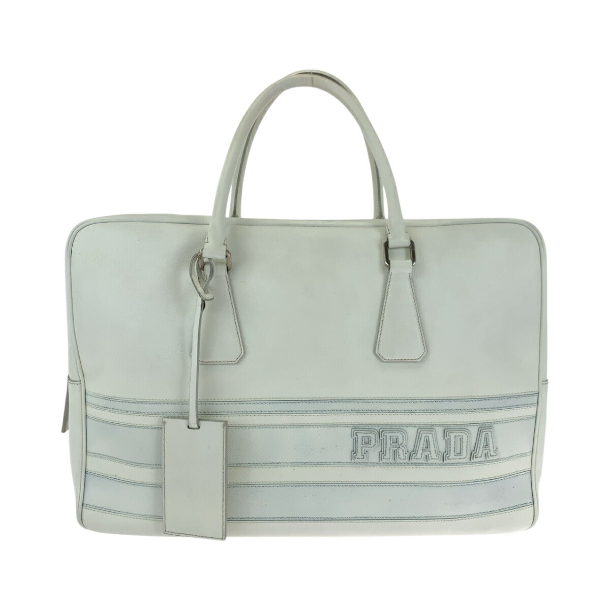 Prada Business Bag Leather Saffiano Travel Bag Business Bag 2