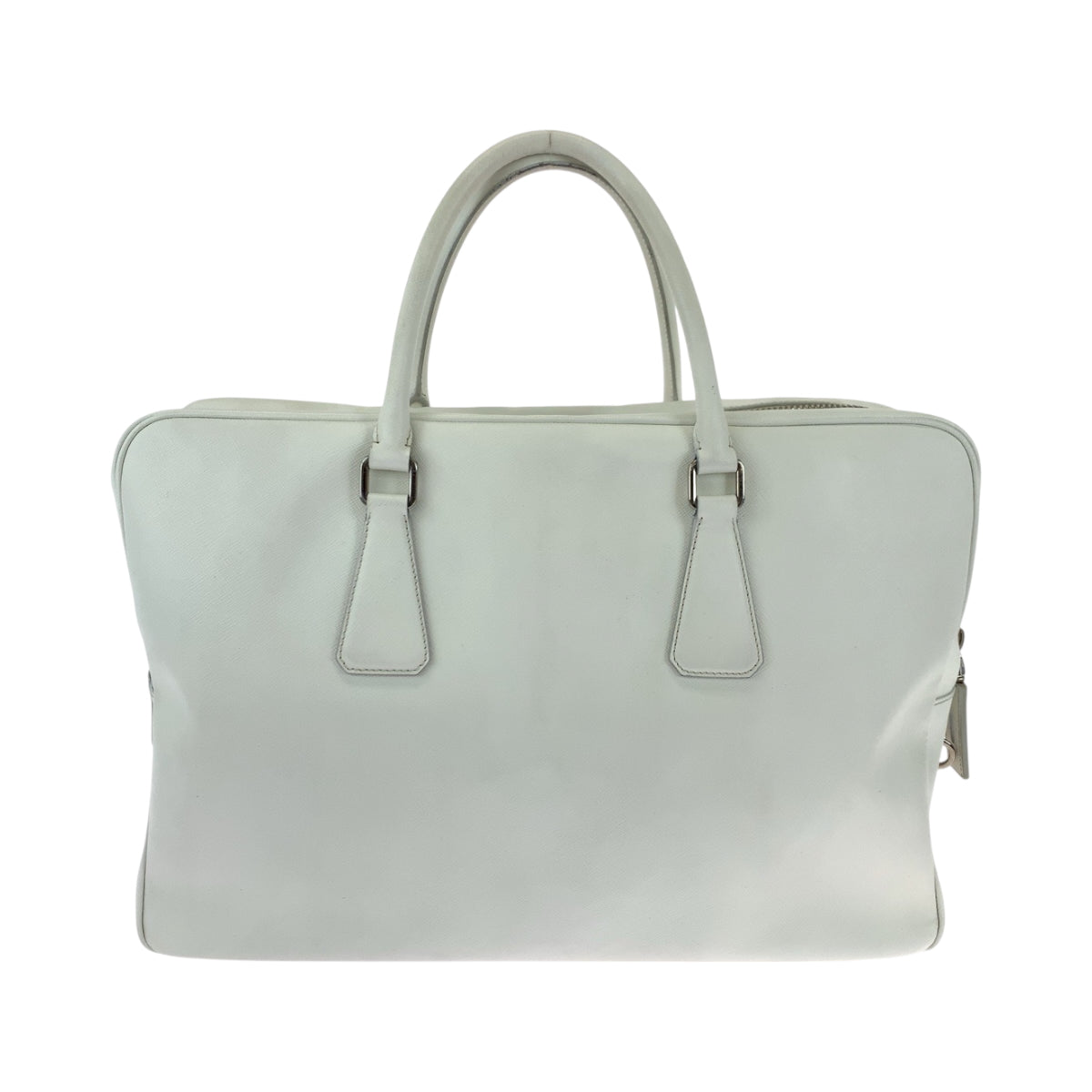Business Bag Silvermetal Business Bag Handbag Safiano Leather White Travel Bag