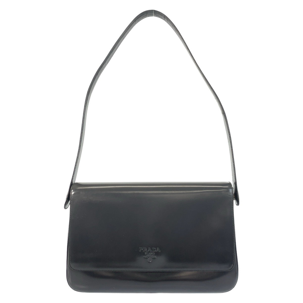 Shoulder Bag Enamel Silvermetal Shoulder Bag Handbag Black