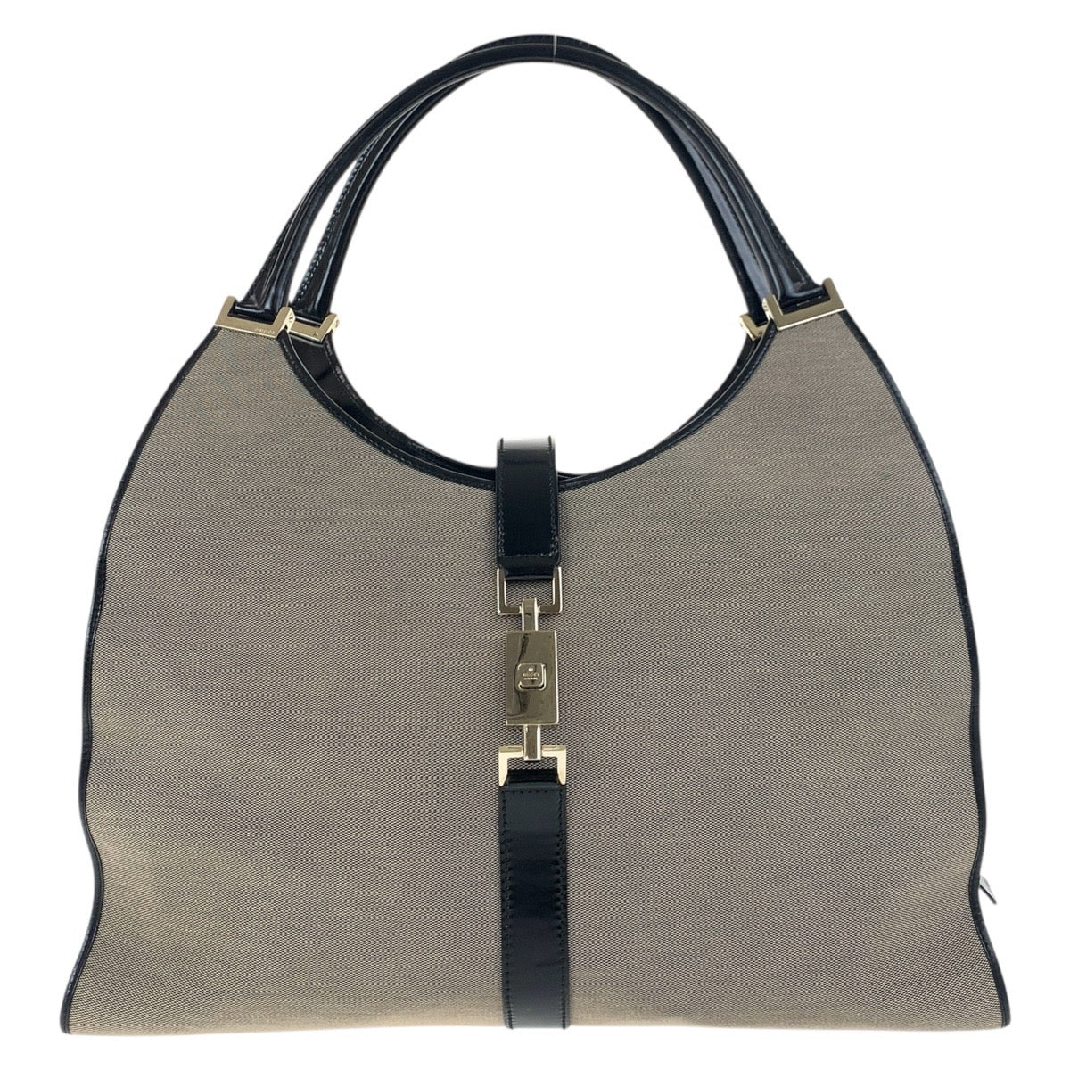 Gucci Jackie Shoulder Bag Leather Canvas Shoulder Bag