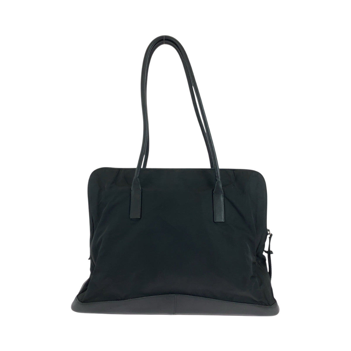 Tote Bag , Silvermetal Tote Bag Shoulder Leather Nylon Shoulder Bag 3