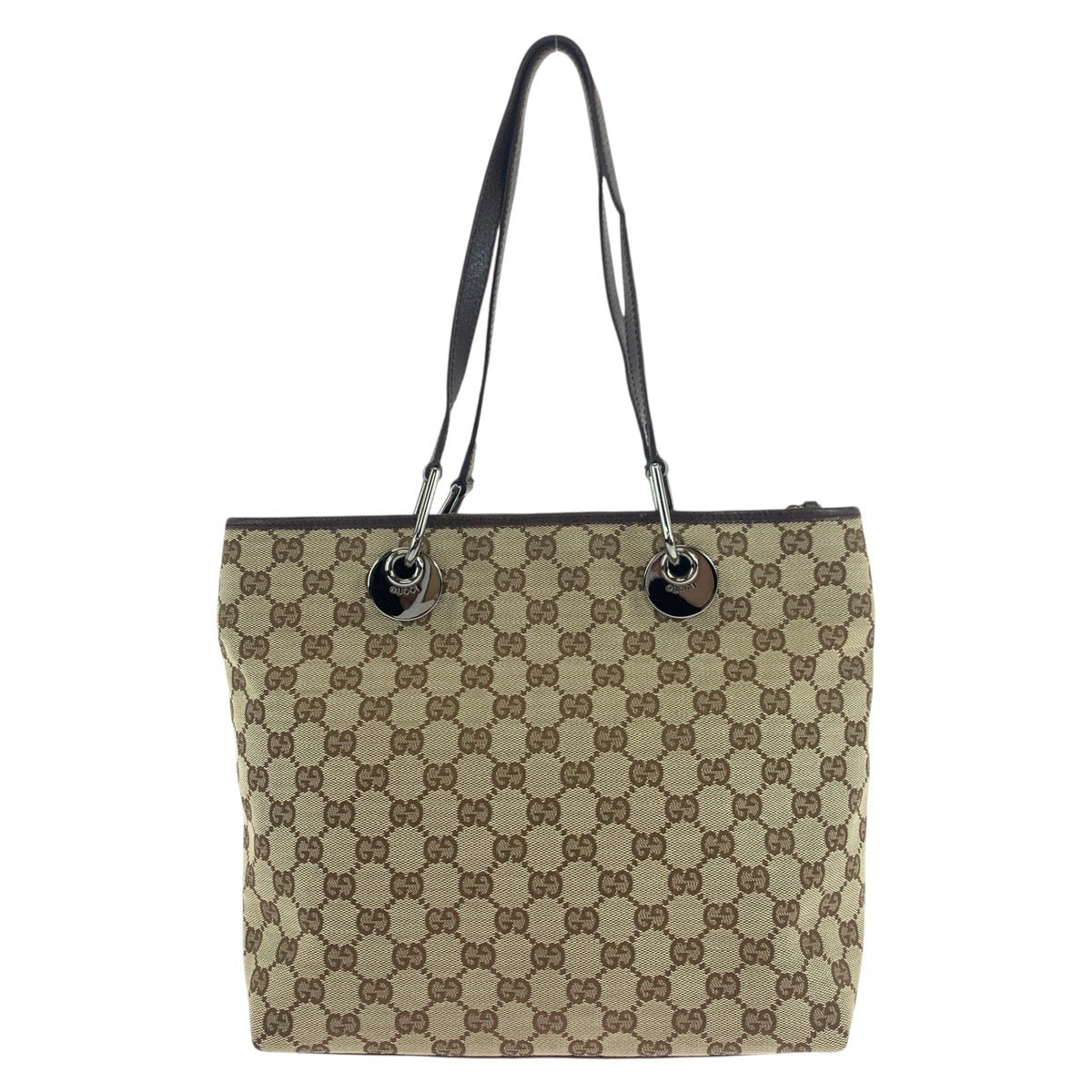 Gucci 2Way Bag Leather Canvas Travel Bag Bag 13