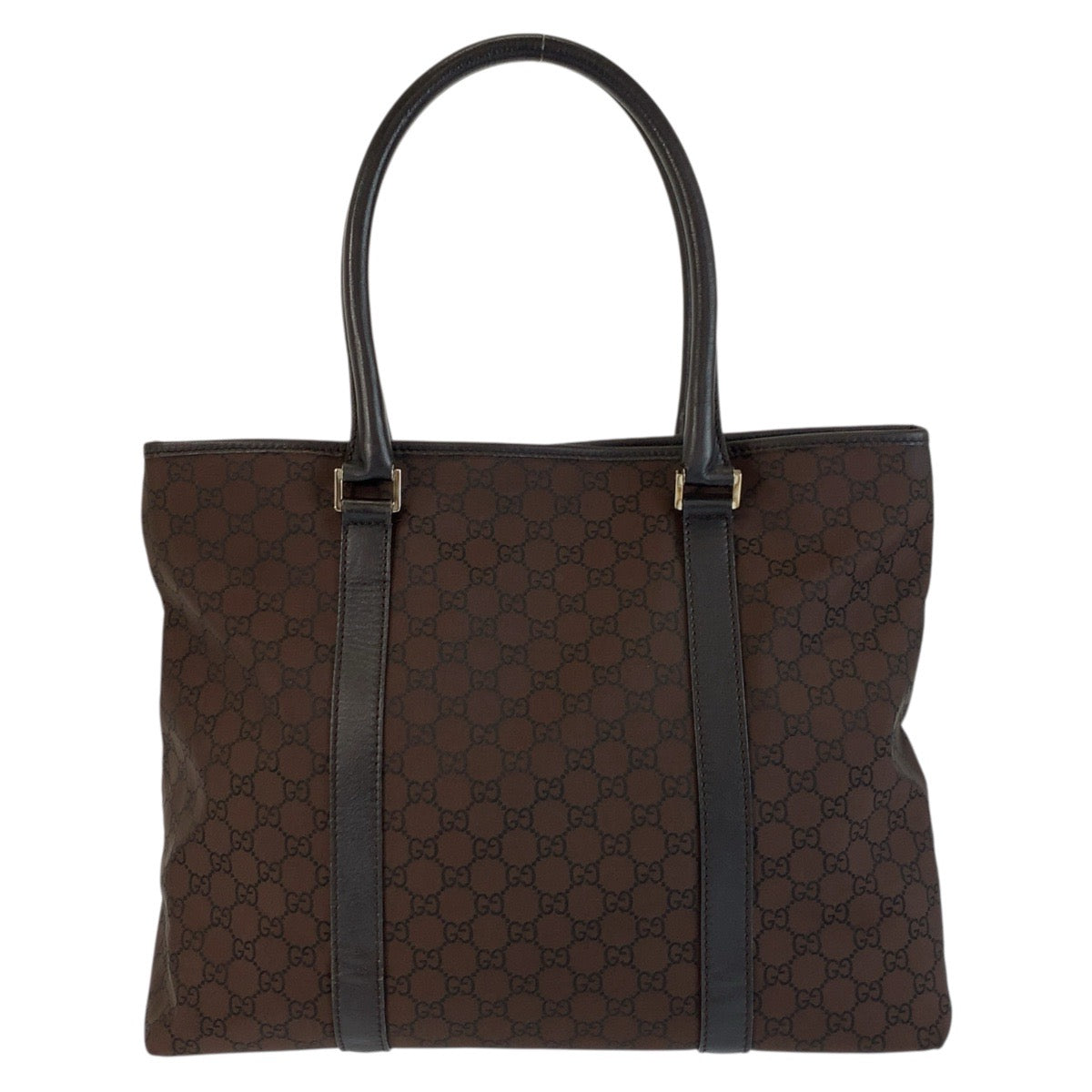 Gucci Pattern 2Way Bag Leather Nylon Travel Bag