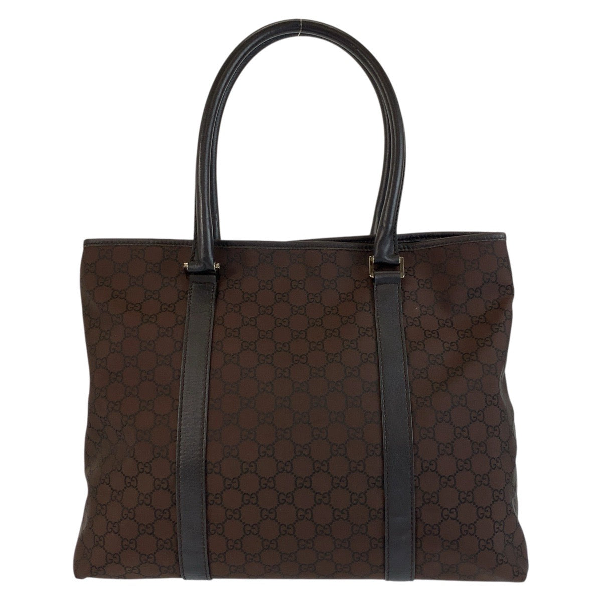 Gucci Pattern 2Way Bag Leather Nylon Travel Bag