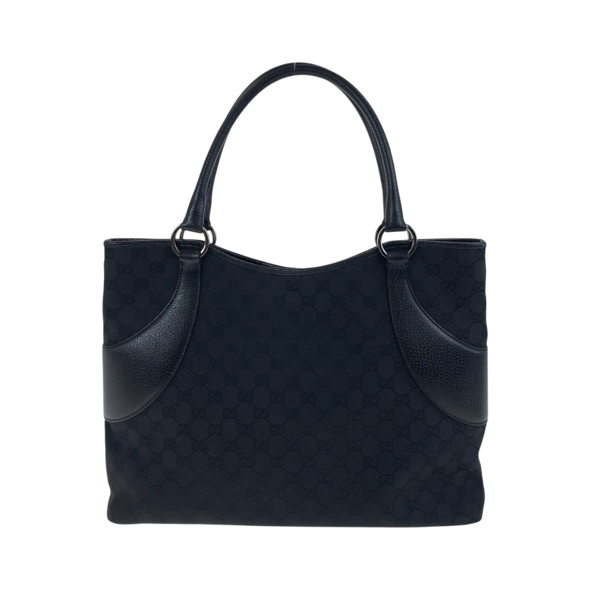 Gucci GG Canvas Black Shoulder Bag 8