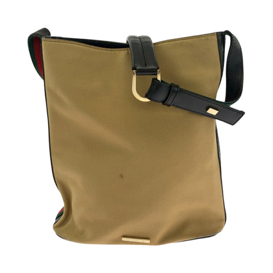 Gucci Sherry Line Shoulder Bag Canvas
