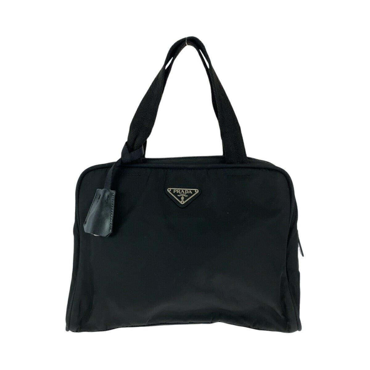 Prada Triangle Plate 2Way Bag Nylon Logo Travel Bag
