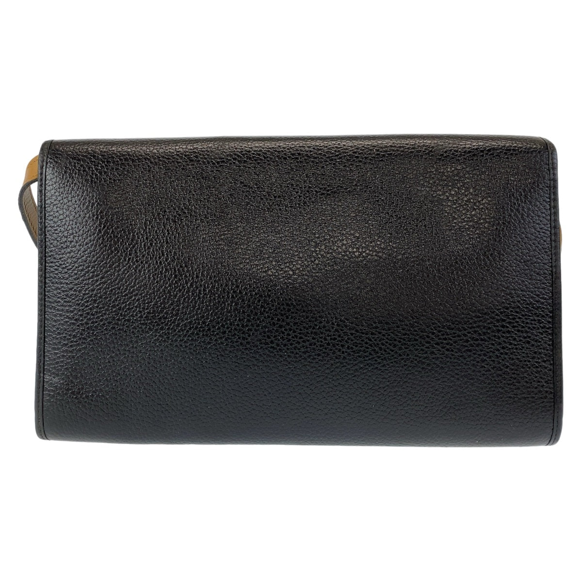 Dior Christian Shoulder Bag Shoulder Bag Pochette Women Leather Black