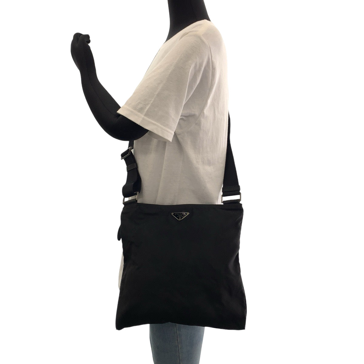 Shoulder Bag Shoulder Bag Sacoche Pochette Test Nylon Black