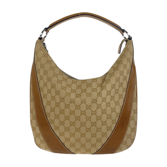 Gucci Shoulder Bag Leather Canvas Bag 74