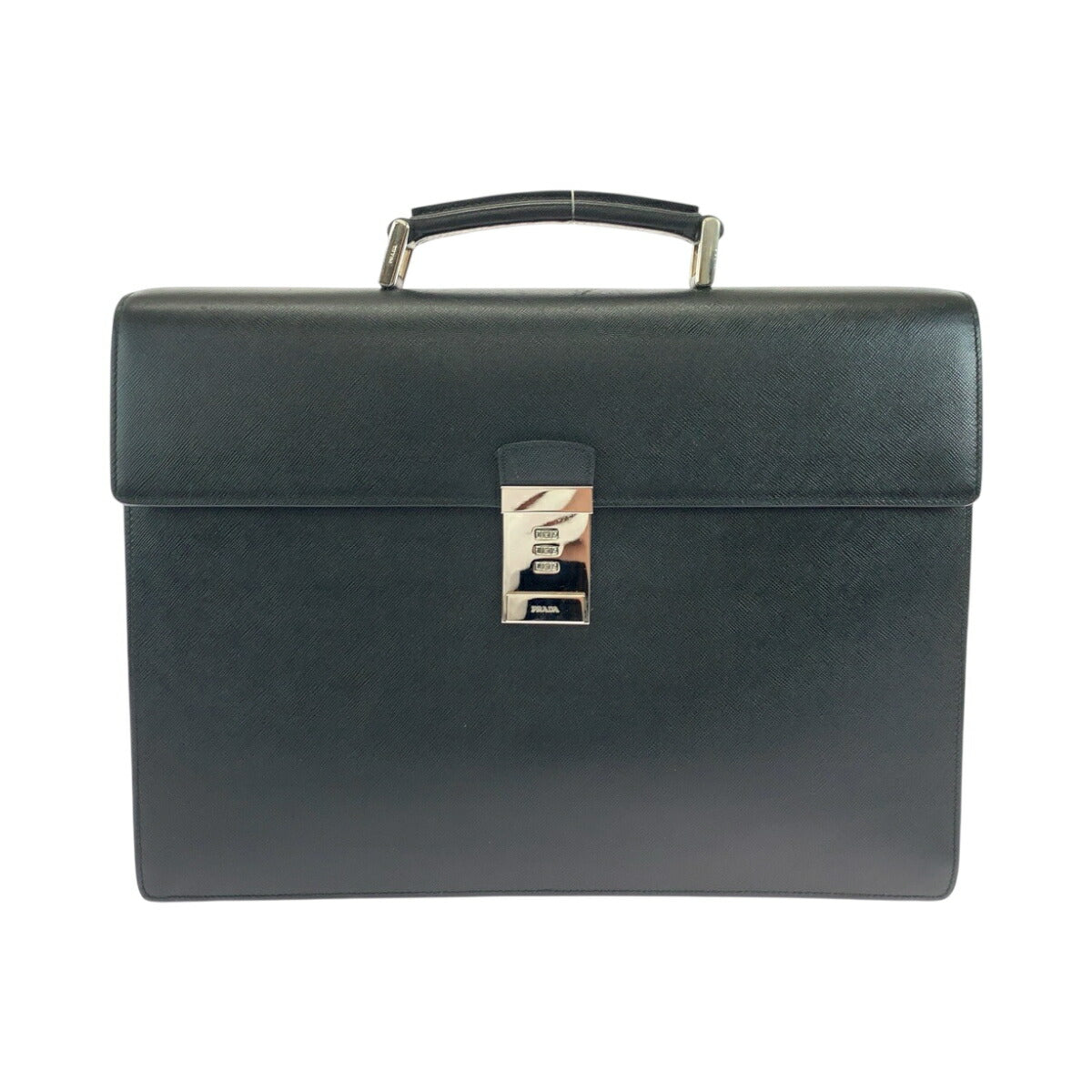 Prada Business Bag Leather Saffiano Travel Bag Business Bag 3