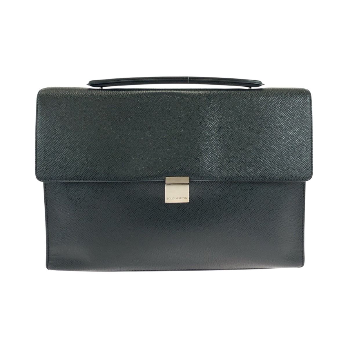 Louis Vuitton Business M30772 Taiga Ardoise SilverMetal Black Handbag