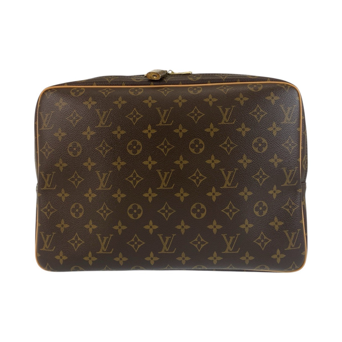Louis Vuitton M45252 PVC Monogram Brown Gold Shoulder Bag