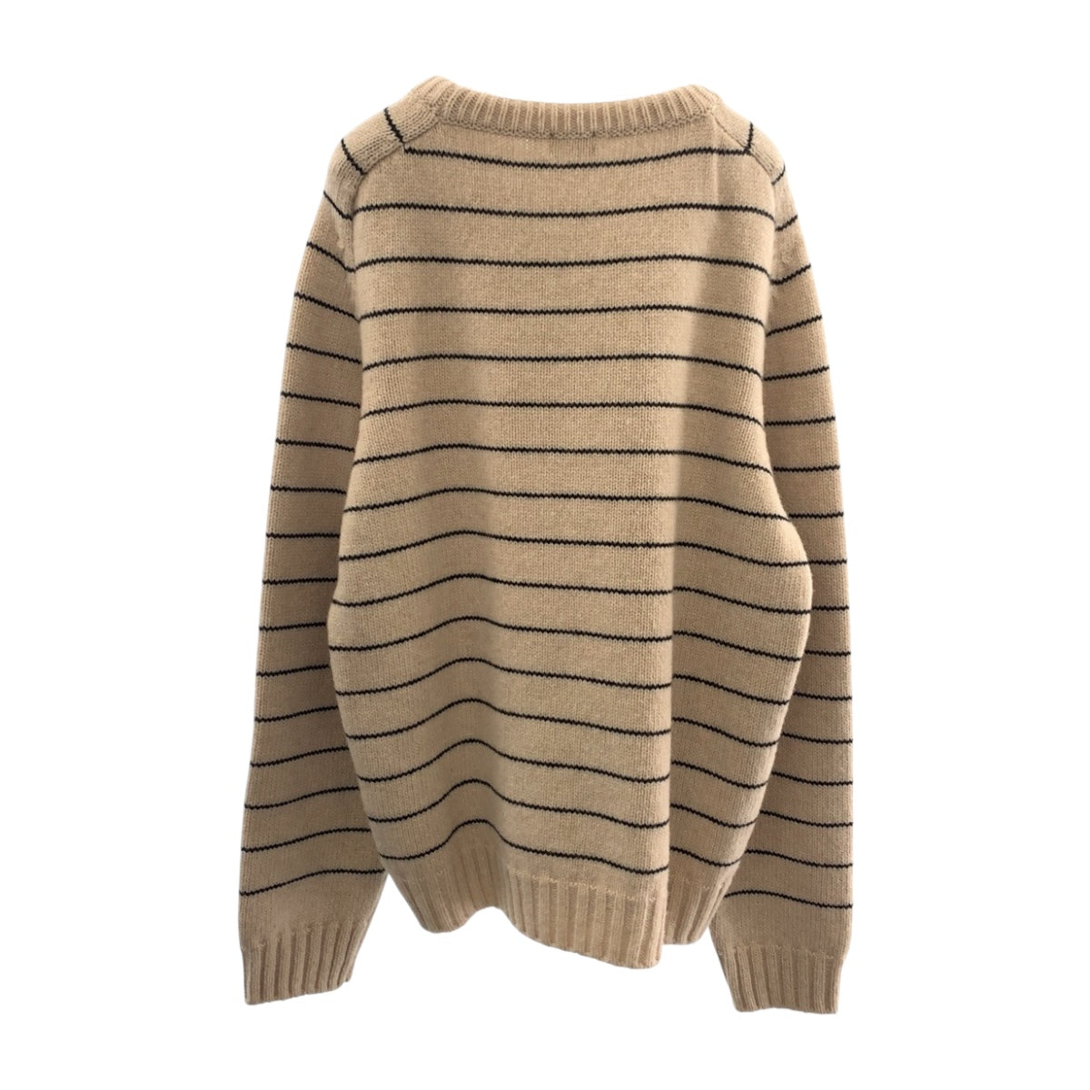 Knit Wool Two Tone Color ( ) Beige Red Travel Bag
