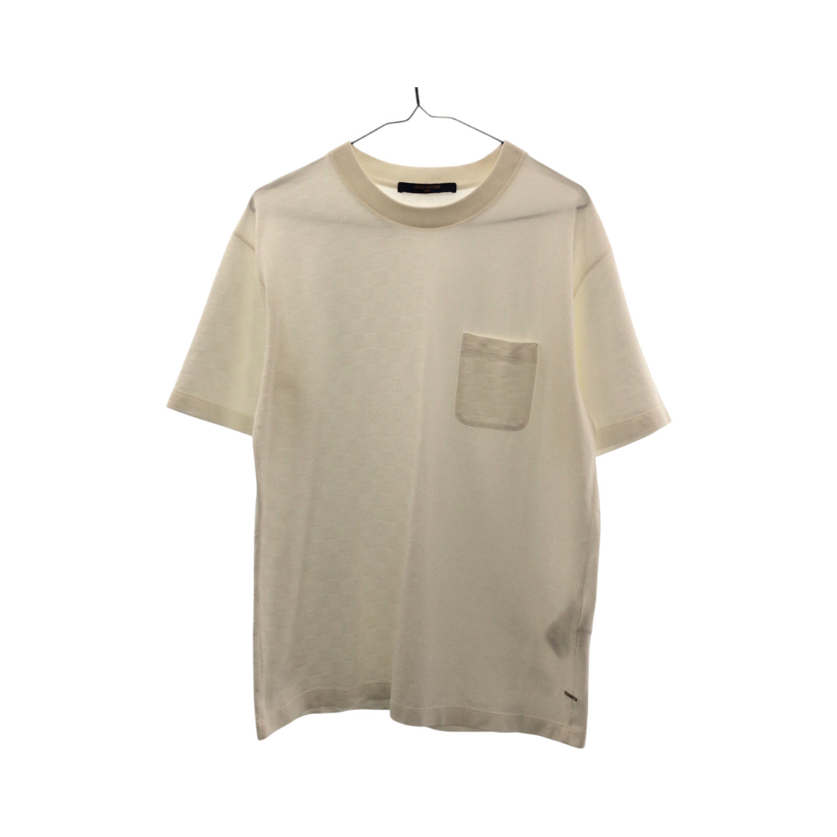 Louis Vuitton Short sleeve T-shirt RM211Q VHI Cotton White Apparel