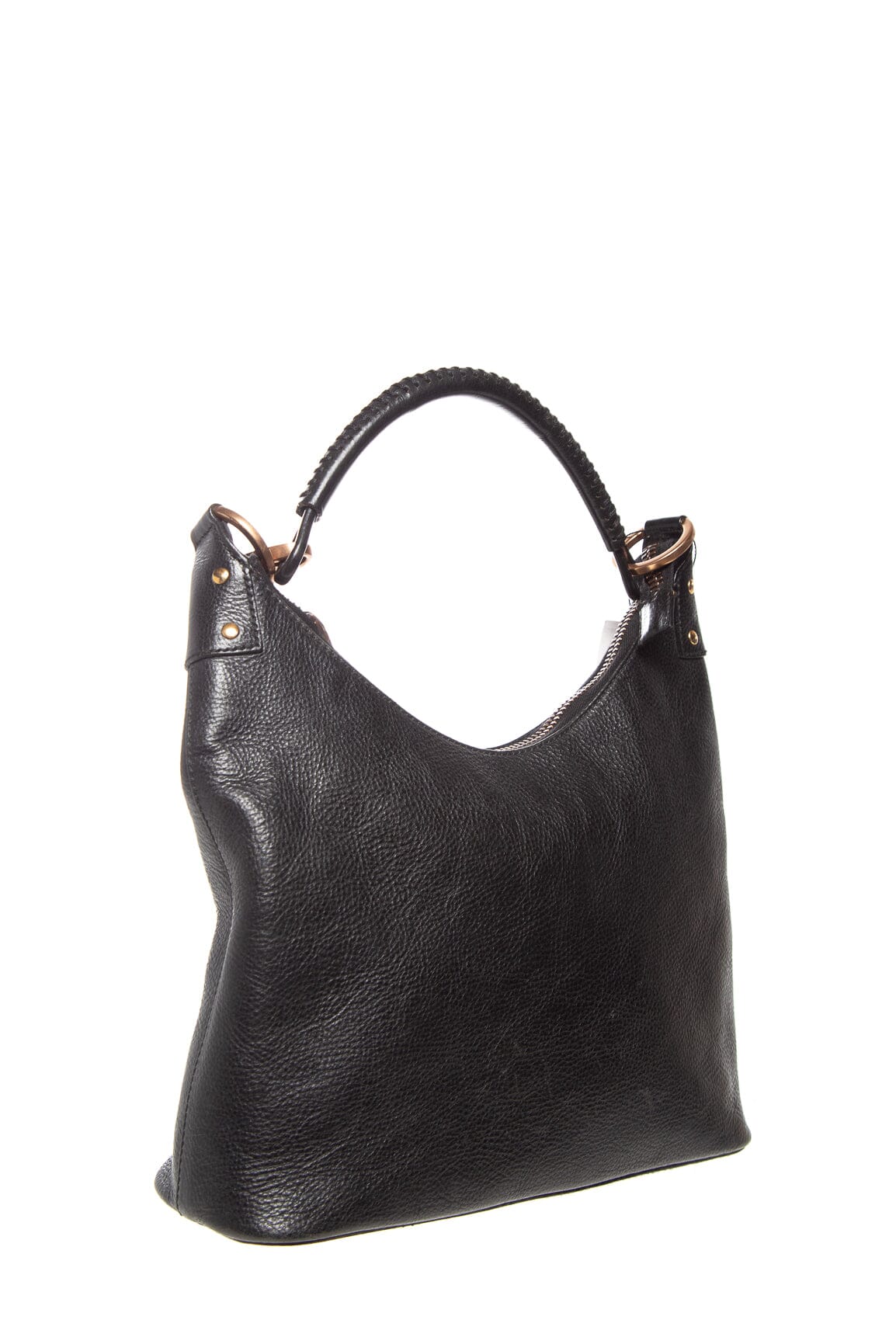 Gucci Vitage Black Leather Shoulder Bag