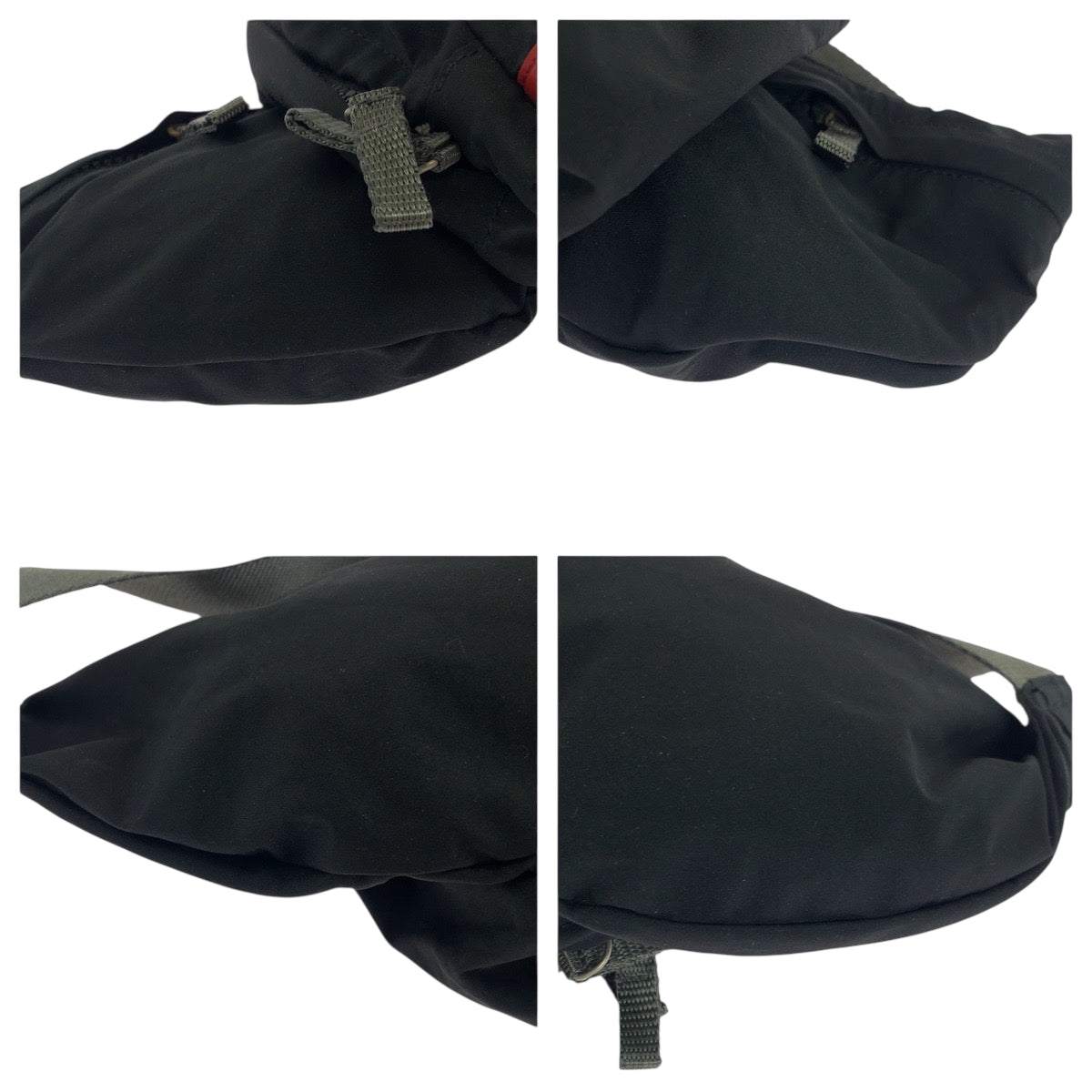 Waist Bag Silvermetal Sports Nylon Black Travel Bag