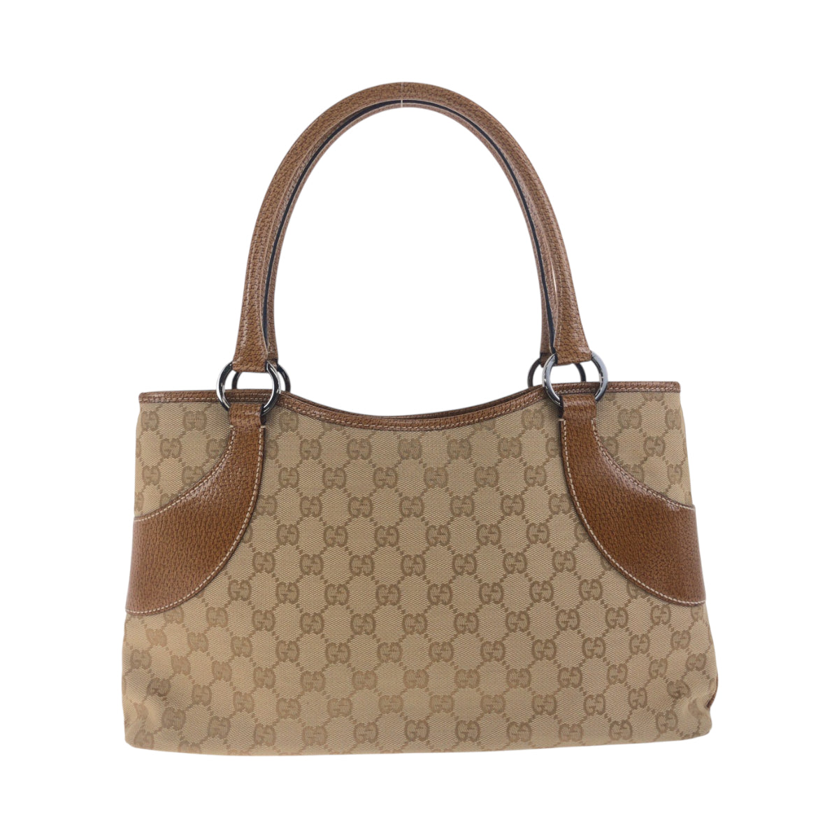 Gucci GG Canvas Beige Tote Bag