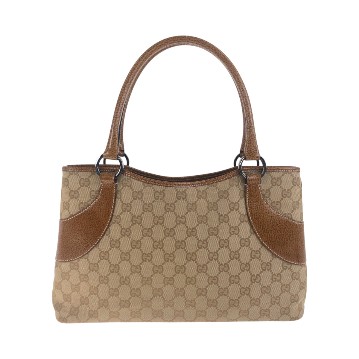 Gucci GG Canvas Beige Tote Bag