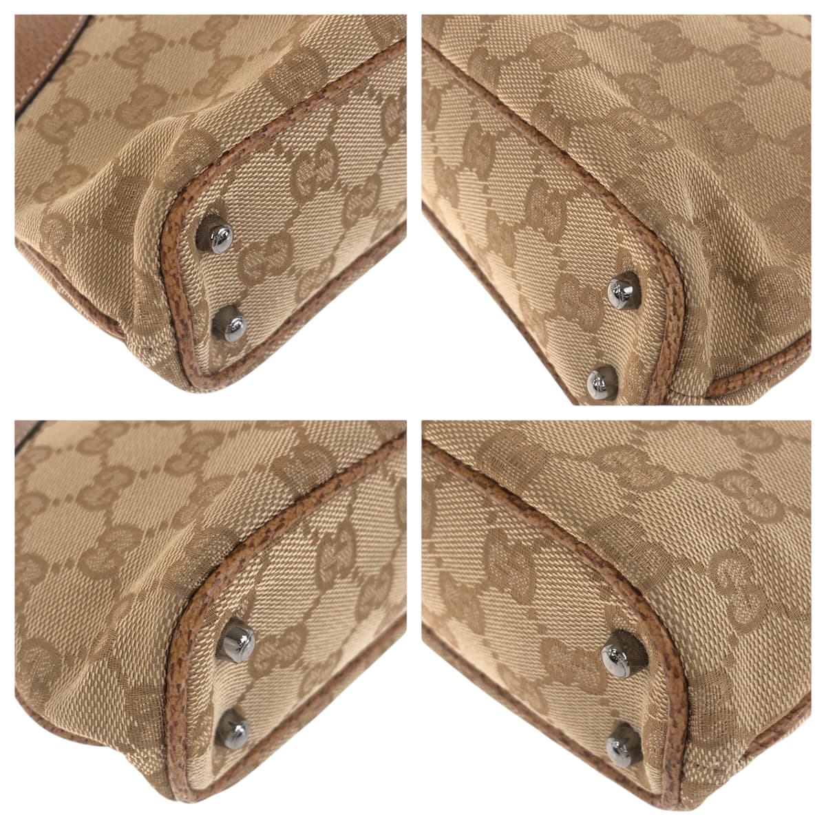 Gucci 2Way Bag Canvas Travel Bag Bag 14