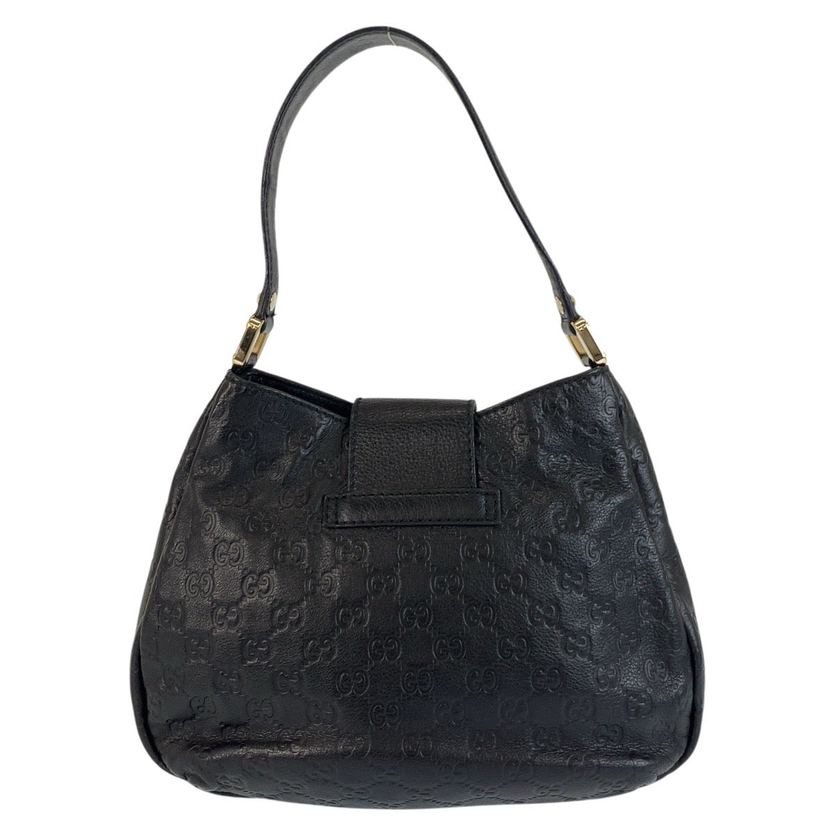 Gucci Guccisima Leather Black Shoulder Bag
