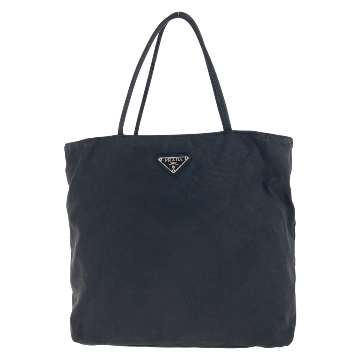 Tote Bag Tote Bag Handbag Test Triangle Nylon Black