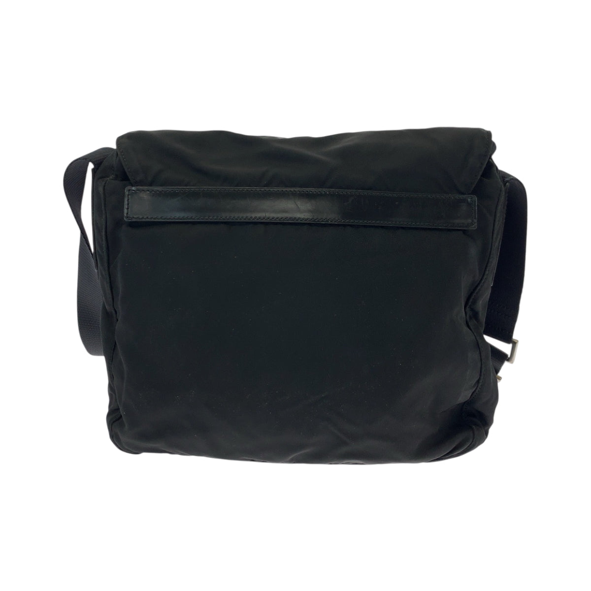Shoulder Bag Silvermetal Shoulder Bag Messenger Bag Nylon Black Logo Women