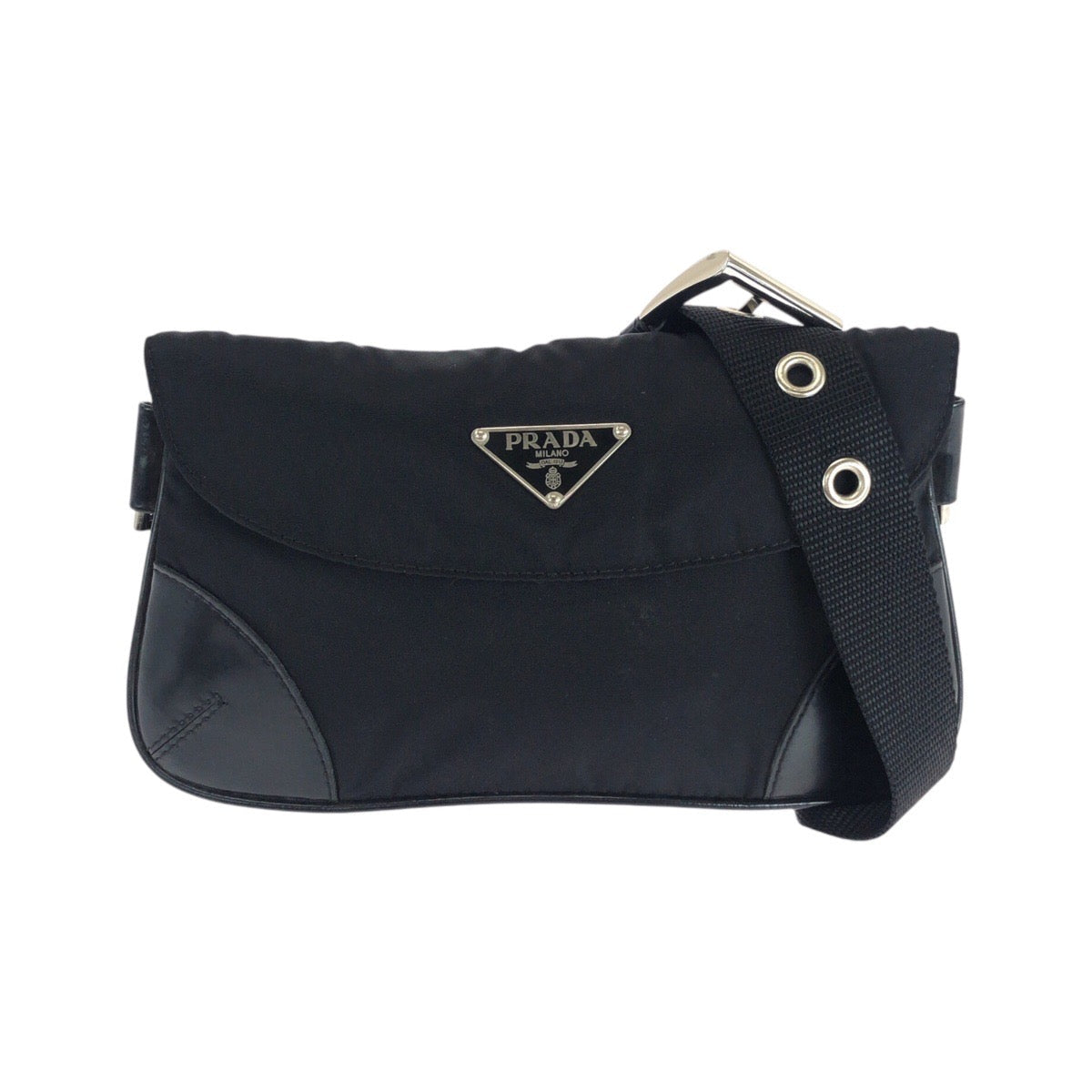 Waist Bag , Silvermetal Sling Bag Test Leather Nylon Travel Bag