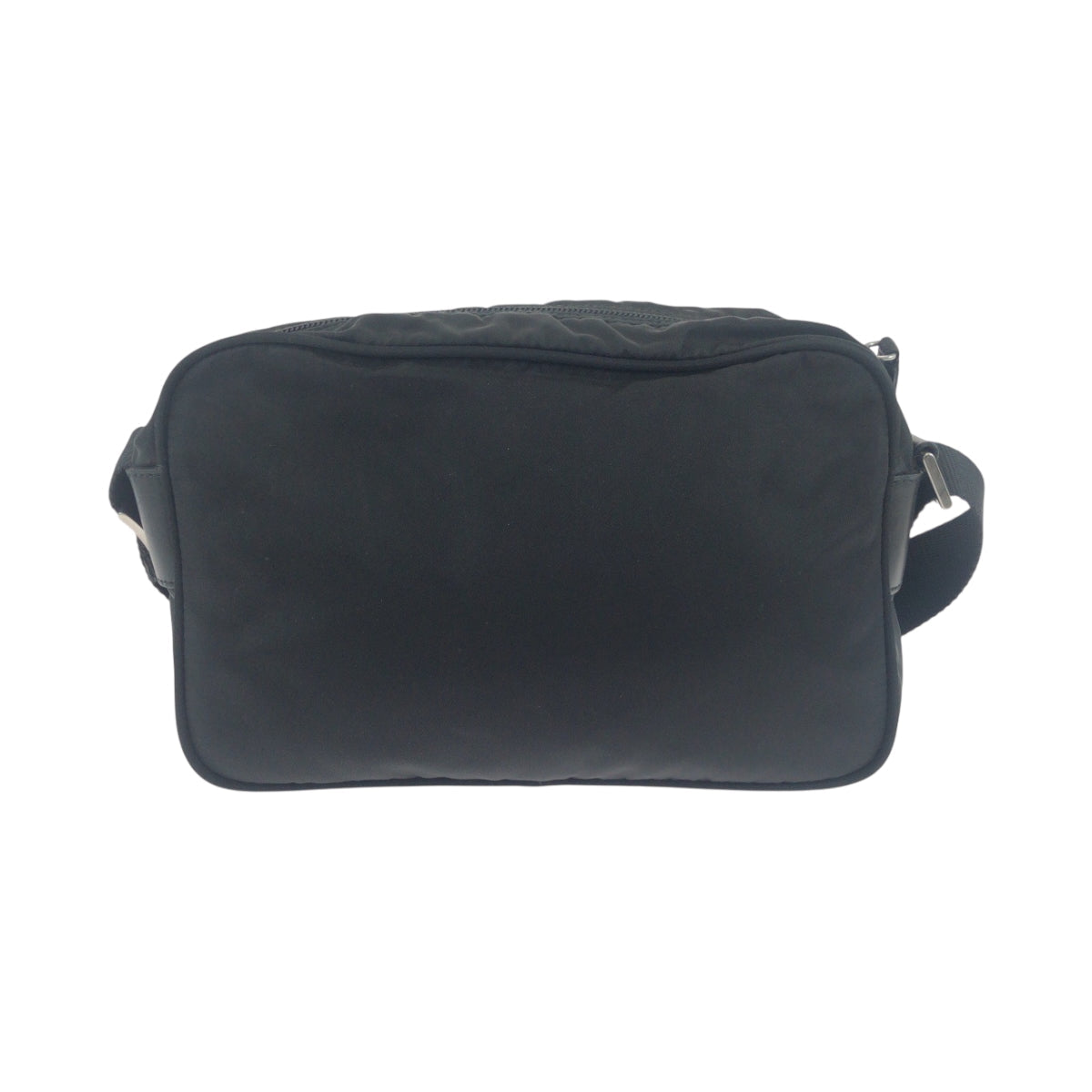 Shoulder Bag Silvermetal Shoulder Bag Pochette Test Nylon Black Logo Mens