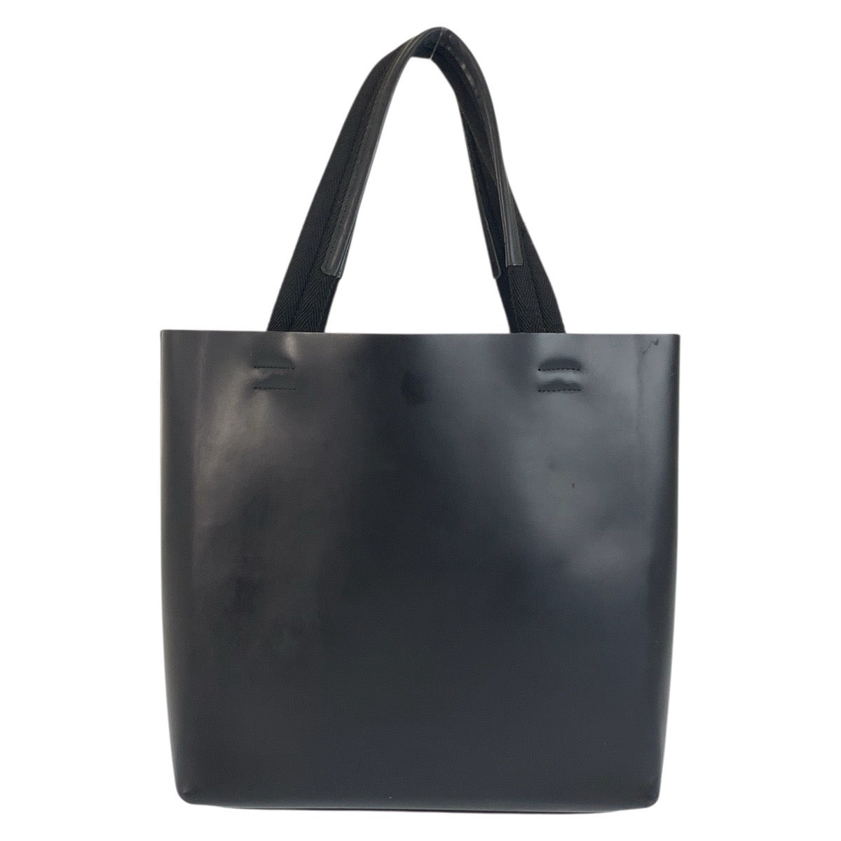Tote Bag Tote Bag Handbag Punching Women Leather Black
