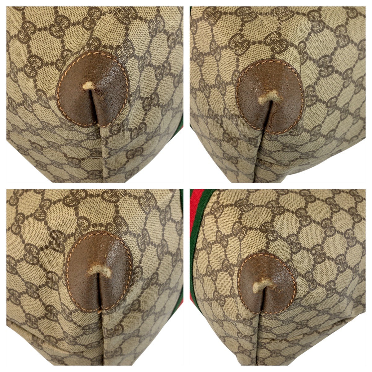 Gucci Old Supreme 2Way Tote Bag Canvas