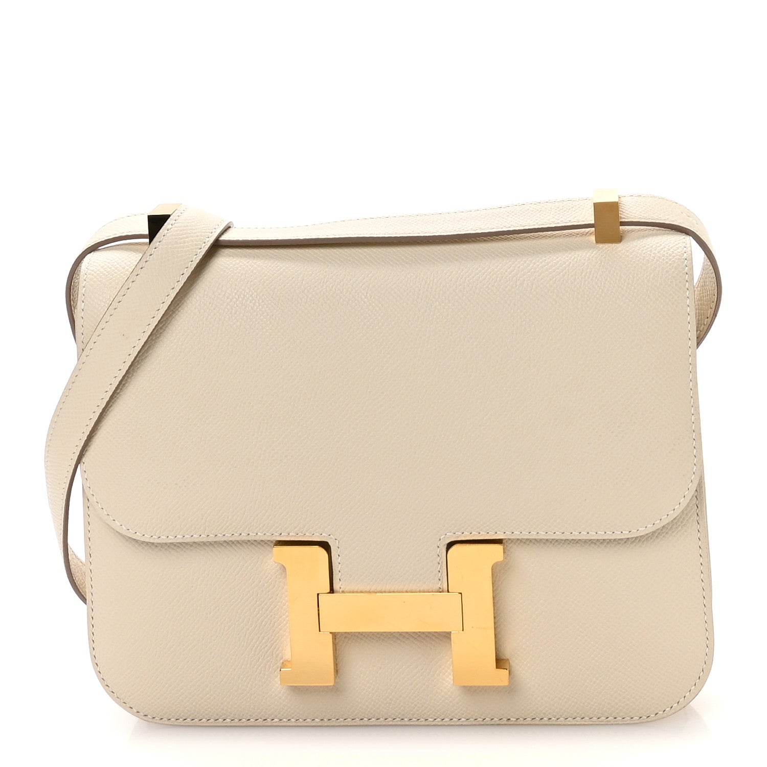 Hermes Epsom Constance Craie Handbag Travel Bag