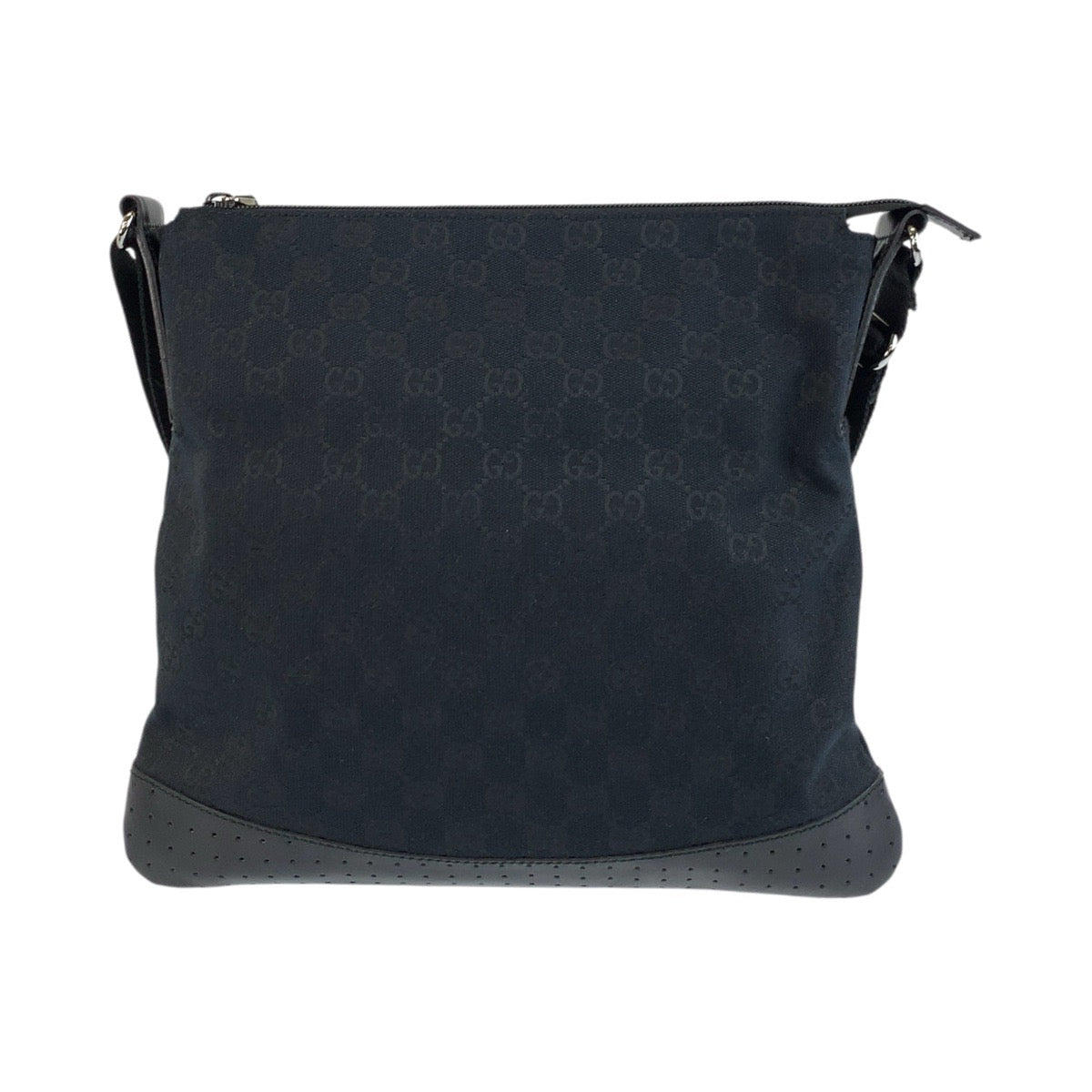 Gucci Shoulder Bag Leather Canvas Bag 1
