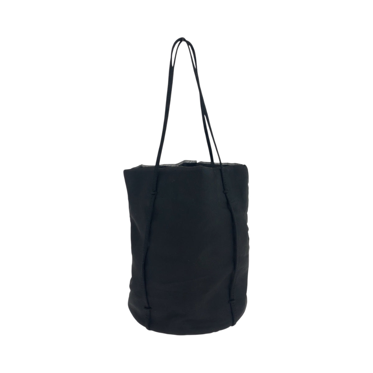 Tote Bag , Silver Metal Tote Bag Satin Nylon