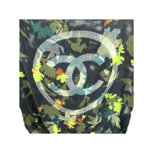 Chanel Coco Mark Cashmere Large Scarf Bag