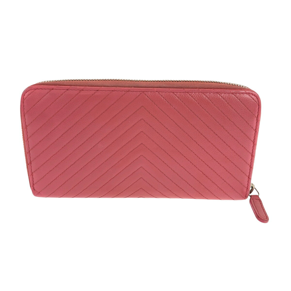 Chanel Coco Mark Caviar Long Wallet