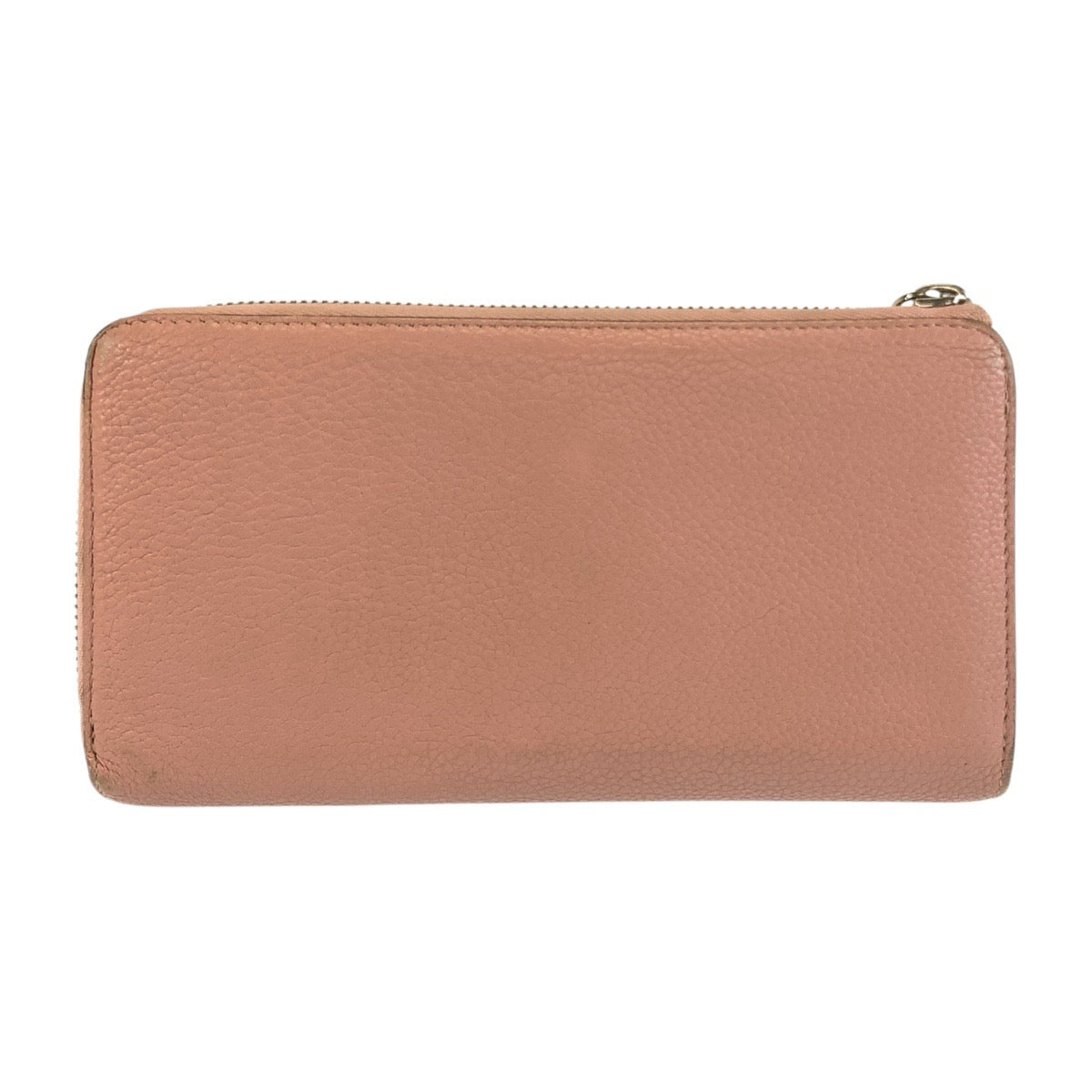 Louis Vuitton Long Purse M60148 Magnolia Greige Leather Pink Wallet Case