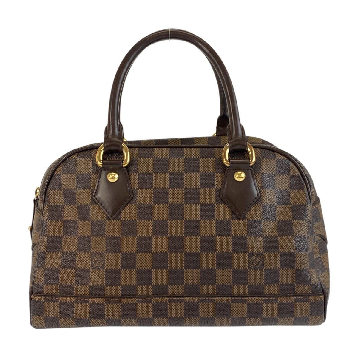 Louis Vuitton N60008 PVC Brown Gold Handbag