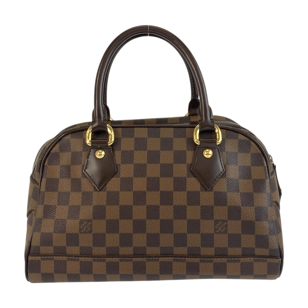 Louis Vuitton N60008 PVC Brown Gold Handbag
